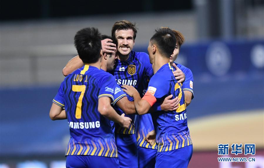 包含苏宁大胜泰达，中超战绩持续稳定上升的词条