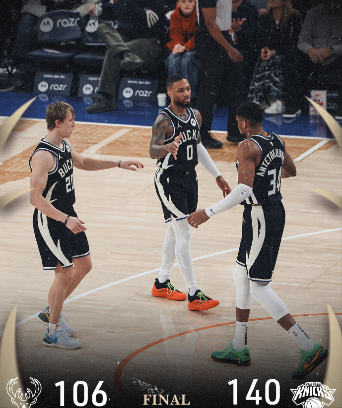 9you娱乐-关于雄鹿主场胜魔术，稳居东部第一的信息