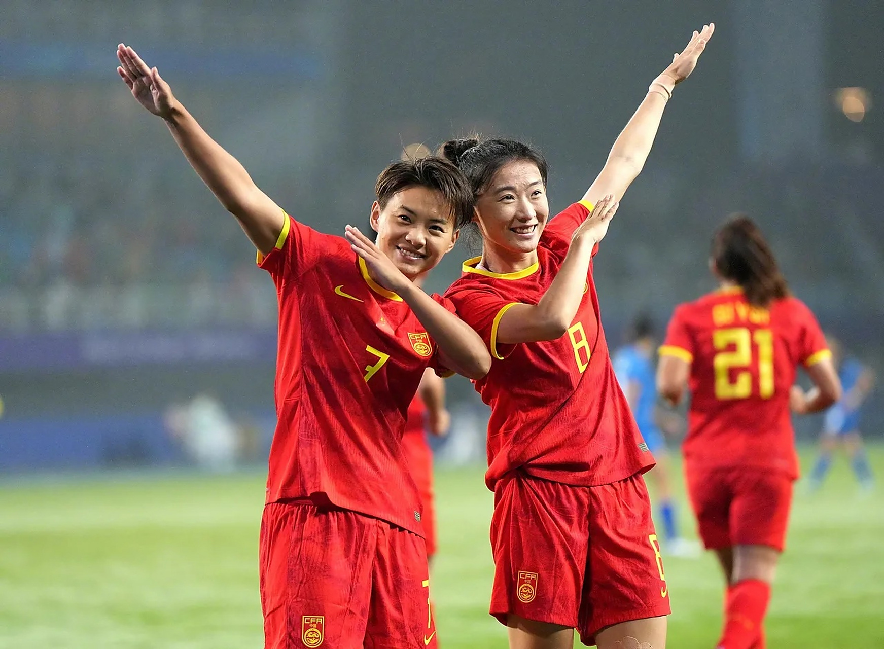 九游VIP-中国女足队员在亚洲比赛中展现实力